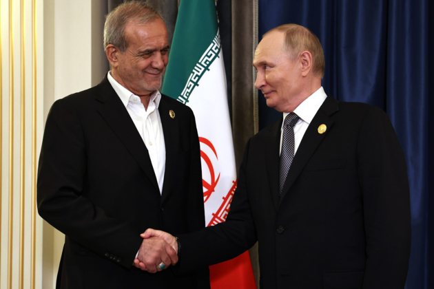 Pezeshkian thanks Russia for support in Persian Gulf conflict