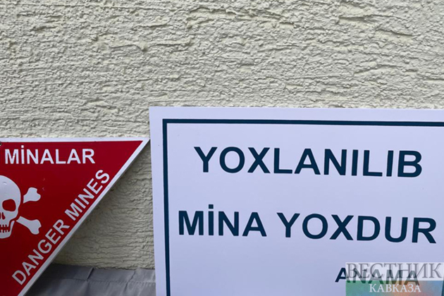 Azerbaijan clears over 270,000 ha of liberated territories of mines