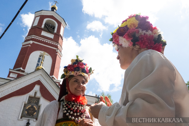Trinity celebrations at Tsaritsyno Museum-Reserve