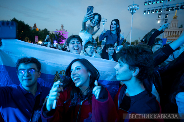 Citywide graduation ceremony at VDNKh