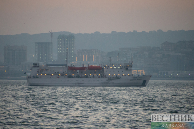 Trans-Caspian fiber-optic cable being installed between Kazakhstan and Azerbaijan