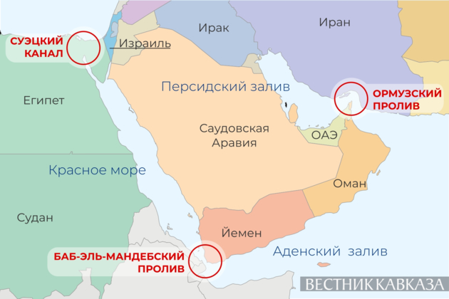 Two Pakistani tankers cross Bab al-Mandeb