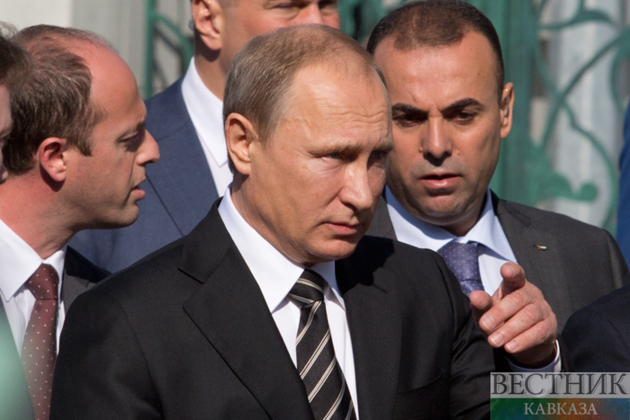 Putin arrives in capital of Kyrgyzstan