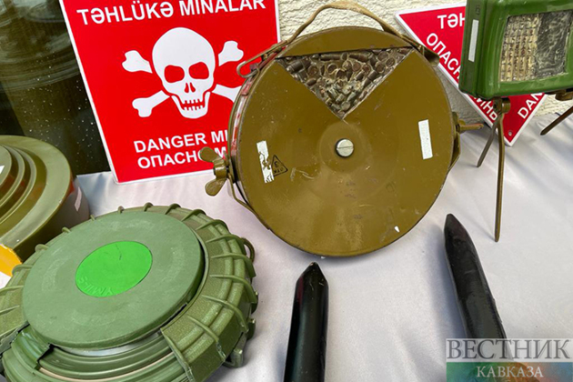 Over 1,840 hectares of liberated territories in Azerbaijan cleared of mines in one week