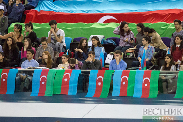 Azerbaijani gymnasts win gold at World Acrobatic Championships