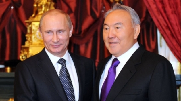 Putin and Nazarbayev discuss regional integration
