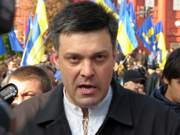 Ukrainian oppositionist Tyagnibok wants ambassadors to be withdrawn from Armenia and Kazakhstan