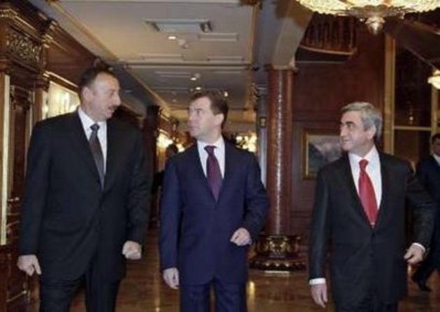 Presidents of Armenia, Russia and Azerbaijan to have negotiations in St. Petersburg 