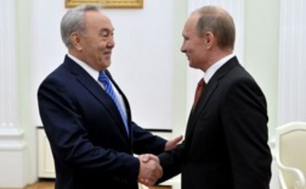 Putin and Nazarbayev discuss issues of cooperation 