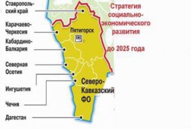 The Strategy of Social-economic Development of the North Caucasus Federal District (NCFD) until 2025