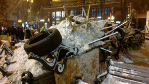 Kiev protesters cause $1.75 million of damage