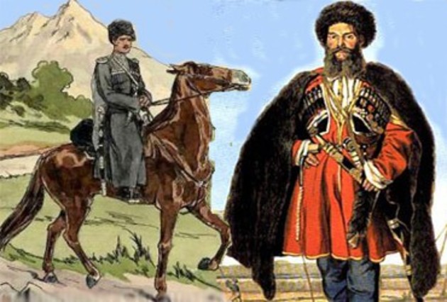 Caucasian style among the Cossacks