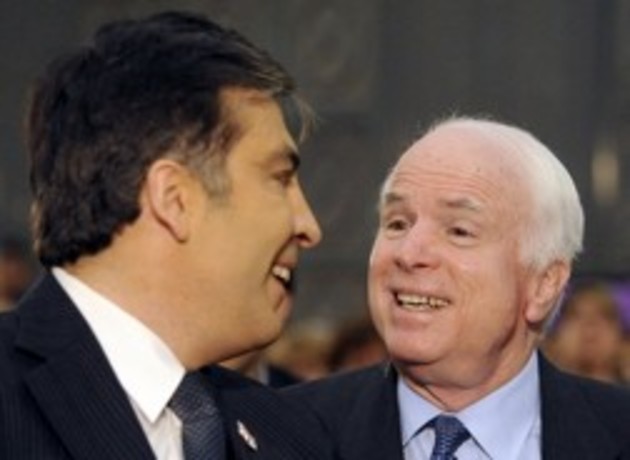 US admits mistakes of Georgia’s Saakashvili - McCain