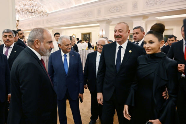 Ilham Aliyev and Nikol Pashinyan have their first meeting in Ankara