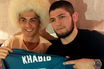 &#039;An inspiration&#039;: Ronaldo has kickaround with Kazakh boy born without legs – as Khabib hails him for being &#039;best in the world&#039;