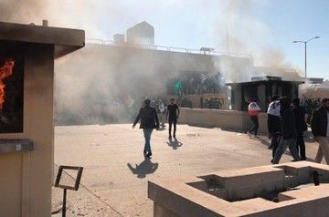 Protesters leave U.S. Embassy in Baghdad