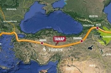 Russian gas may be distributed through TANAP
