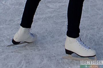 Russian pair skaters set world record for short program in Graz