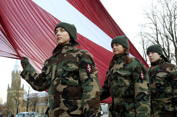 Latvia starts military building on border with Russia - media reports