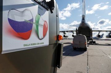 Russian aid to Italy leaves EU exposed