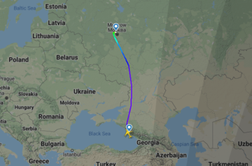 Plane with activated engine failure alarm lands safely in Moscow
