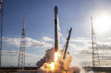 Falcon 9 rocket launches eighth batch of 60 Starlink satellites