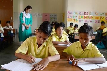 India moves to end primary teaching in English 
