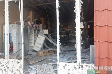 Destruction in Terter after Armenian artillery shelling (photo report)