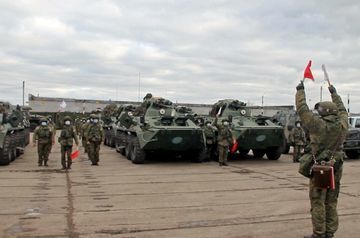 Russian peacekeepers arrive in Armenia&#039;s Goris