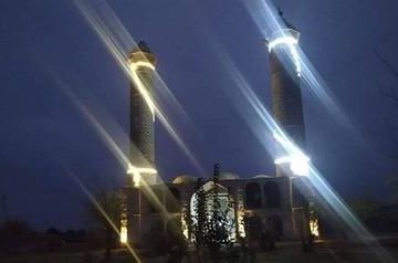 Azerbaijan supplies electricity to mosque in liberated Aghdam