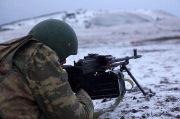 Azerbaijani military conduct live-fire training in harsh conditions (PHOTO, VIDEO)