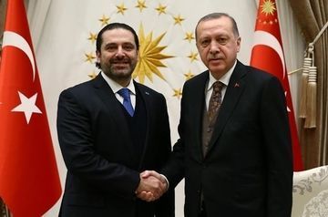 Turkish president welcomes Lebanese premier