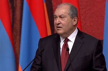 Sarkisyan calls for resolving crisis through snap elections in Armenia