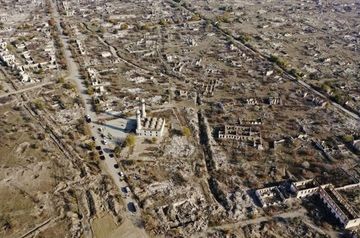 National Geographic shares post on destruction in Aghdam (PHOTO)