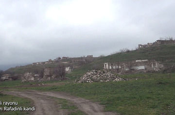 Footage from liberated Fuzuli&#039;s Yukhary Rafadinli village revealed (VIDEO)