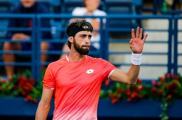 Georgian tennis player thwarts five match points in Cagliari