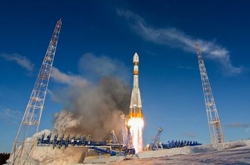 Russia’s Soyuz-2.1a rocket with manned spacecraft blasts off from Baikonur