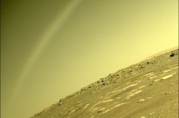 NASA explains mystery rainbow on Mars