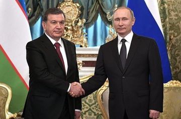 Russian and Uzbek presidents discuss coronavirus pandemic and conflict in Central Asia
