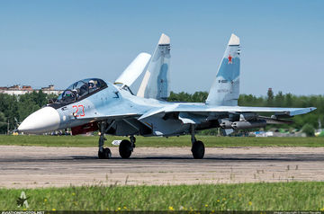 Triggered catapult throws out Su-30SM crew in Crimea
