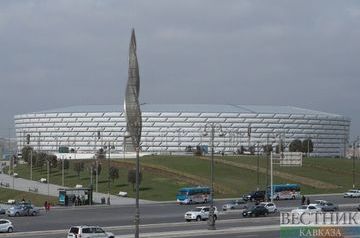 Baku Olympic Stadium prepares for Euro 2021