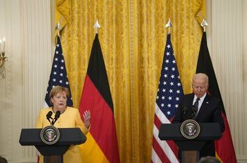 Angela Merkel&#039;s final US visit. Chancellor and four US presidents 