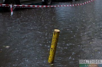 Heavy rains cause flooding in northeastern Turkey 