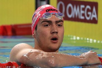 Russian swimmer wins bronze medal for 100m freestyle at Tokyo Olympics