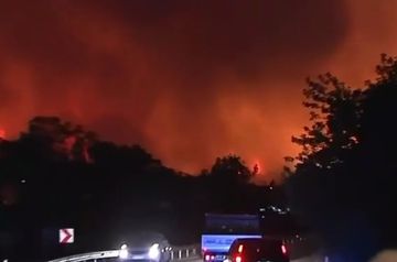 Wildfire reaches Turkey power plant, prompts evacuations