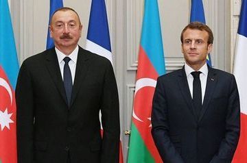 Macron, Aliyev discuss regional security issues