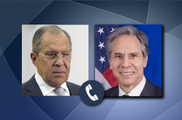 Lavrov and Blinken discuss situation in Afghanistan after its president’s flight