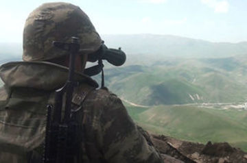 Armenian armed forces again fire at Azerbaijani positions