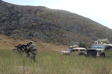 Azerbaijani-Turkish military exercises in Lachin continue (VIDEO)