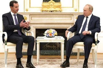 Putin meets Assad, takes swipe at US and Turkish forces in Syria